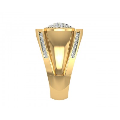 Vance Diamond Gents ring in gold